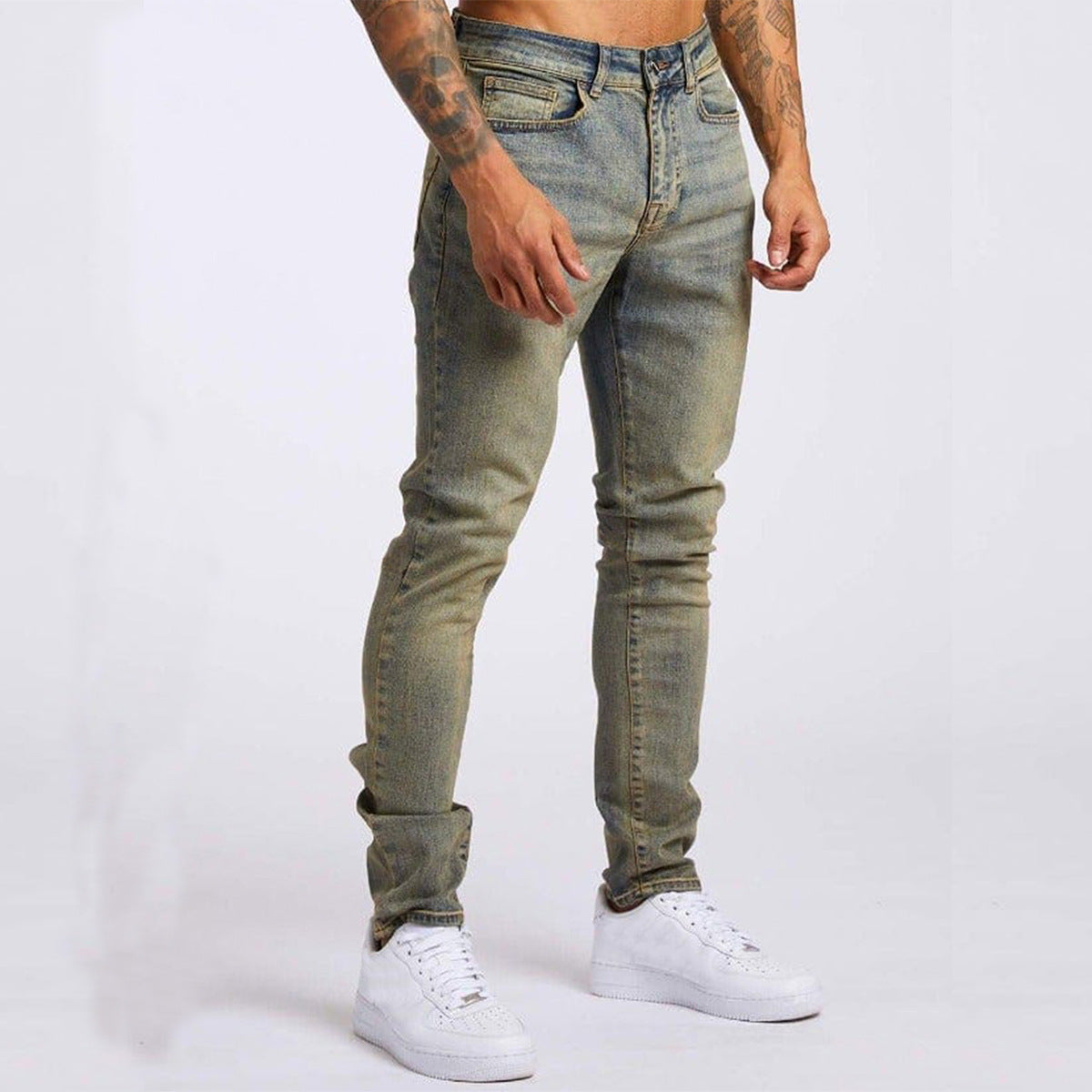 Men's Fashion Casual Slim Fit  Jeans