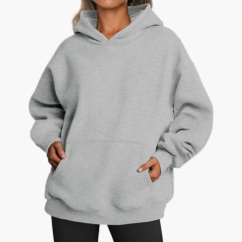 Padded Hooded Sweatshirt for Autumn and Winter