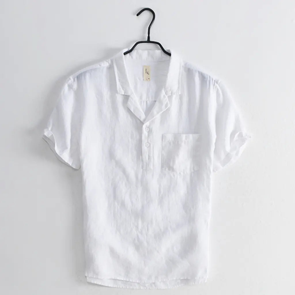 Men's Casual Vintage Short Sleeve Shirt