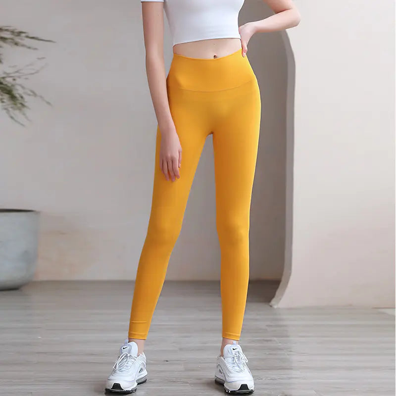 Peach Hip Fitness Pants for Training and Running