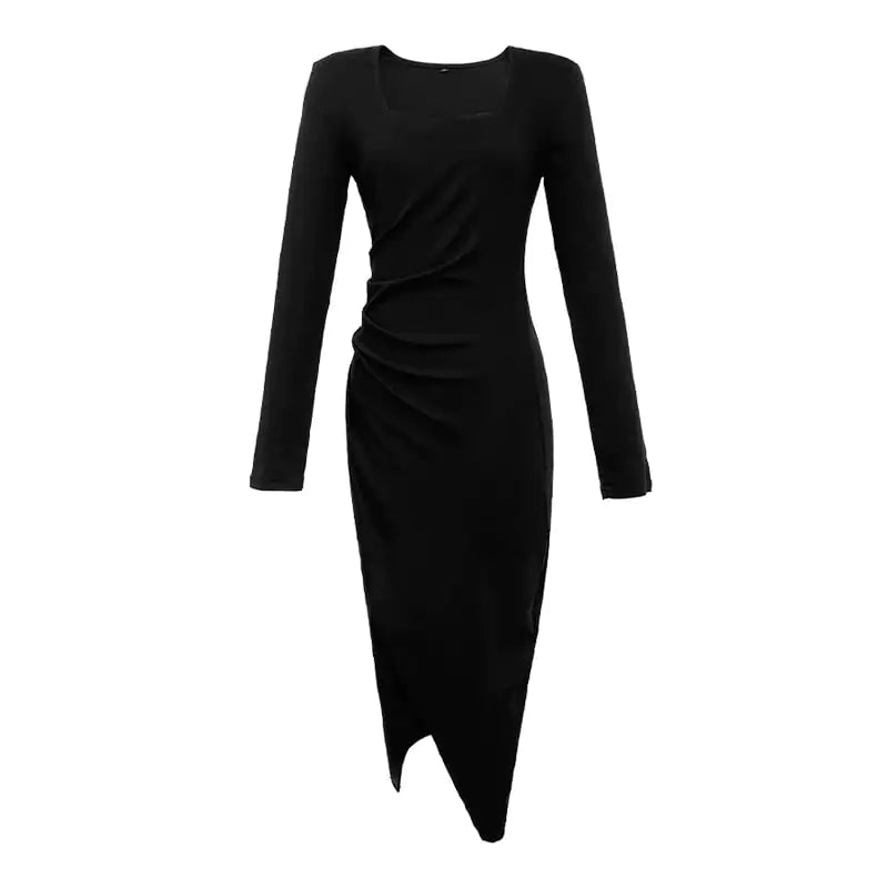 Chic Long Dress for Young Women in French Style